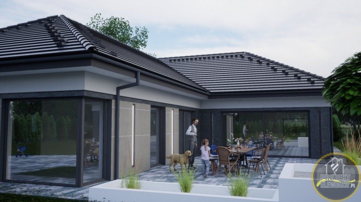 projekt elewacji domu jednorodzinnego